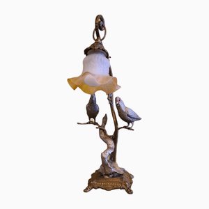 Table Lamp with Bird Motif in the style of Maison Jansen, 1960s-VHW-1803947