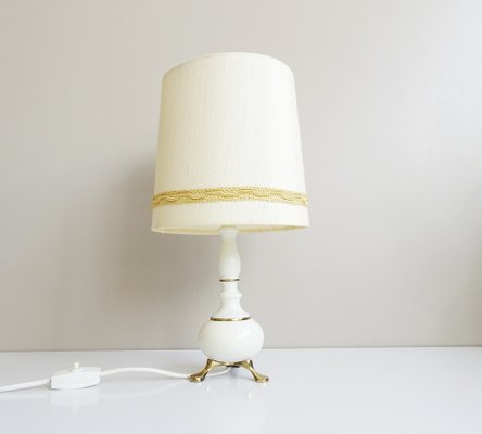 Table Lamp with Brass Foot, 1960s-BLG-1406444