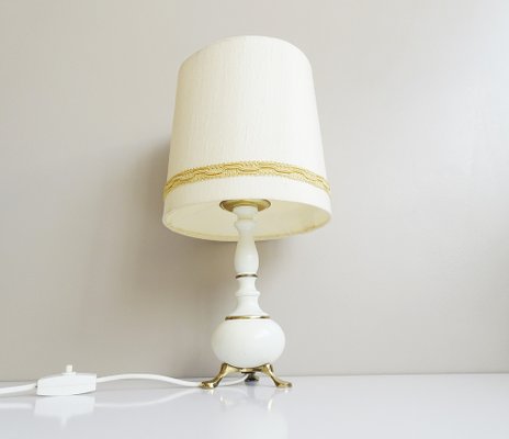 Table Lamp with Brass Foot, 1960s-BLG-1406444