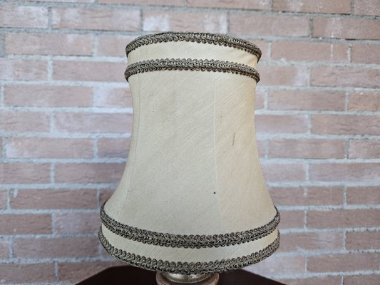 Table Lamp with Canvas Lampshade, 1970s-ZUW-1799261