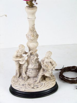 Table Lamp with Gallant Scene-TZ-1057425