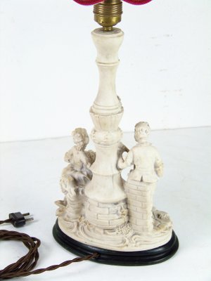 Table Lamp with Gallant Scene-TZ-1057425