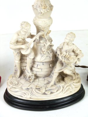 Table Lamp with Gallant Scene-TZ-1057425