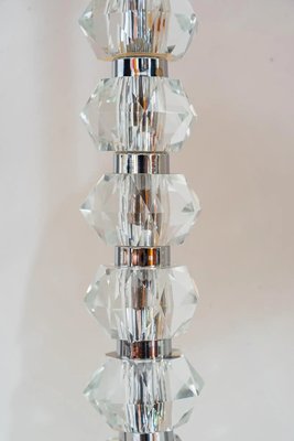 Table Lamp with Large Faceted Crystals from Bakalowits & Söhne, Austria, 1970s-SPD-1363451