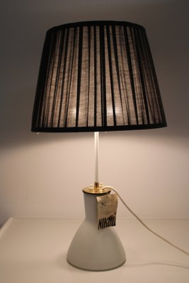 Table Lamp with Light Foot from Rupert Nikoll, 1950s-ZWH-1811300