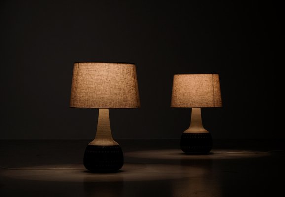 Table Lamps attributed to Søholm Keramik, Denmark, 1960s, Set of 2-QU-1763969