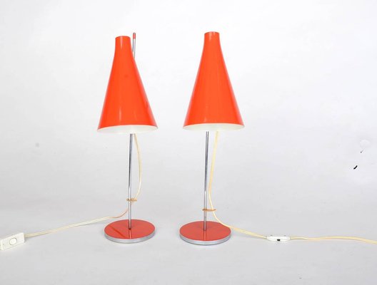 Table Lamps by Josef Hurka for Lidokov, 1960s, Set of 2-VHD-1343504