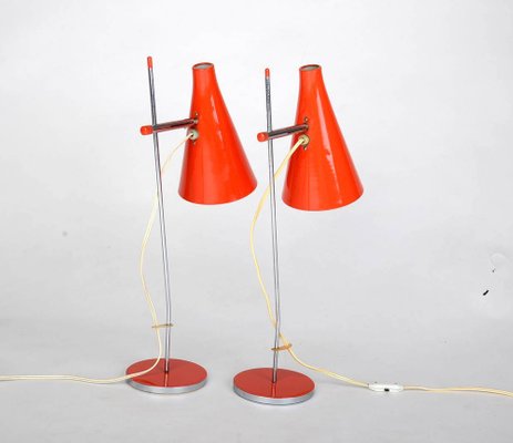 Table Lamps by Josef Hurka for Lidokov, 1960s, Set of 2-VHD-1343504