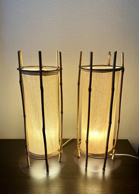 Table Lamps by Louis Sognot, 1960s, Set of 2-EVQ-2040945