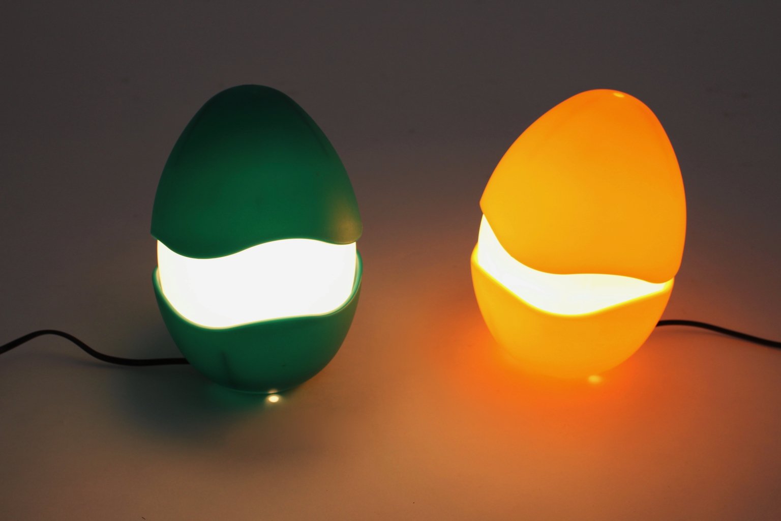 Table Lamps by O. Baroni and M. Patrini for Anton Angeli, 1970s, Set of 2