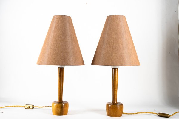 Table Lamps by Rupert Nikoll, Vienna, 1950s, Set of 2-SPD-1328827