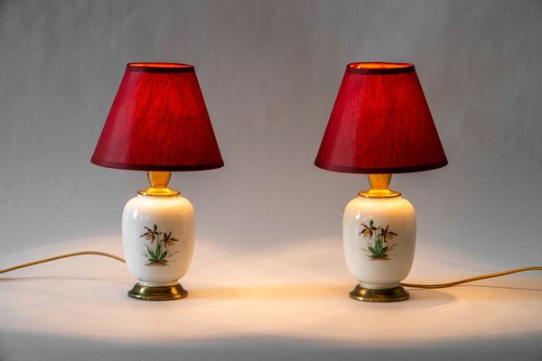 Table Lamps from Augarten, 1960s, Set of 2-SPD-764596