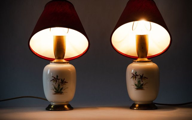 Table Lamps from Augarten, 1960s, Set of 2-SPD-764596