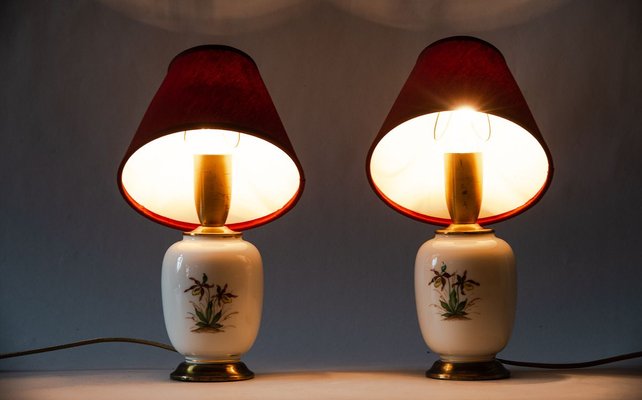 Table Lamps from Augarten, 1960s, Set of 2-SPD-764596