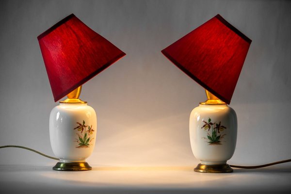 Table Lamps from Augarten, 1960s, Set of 2-SPD-764596