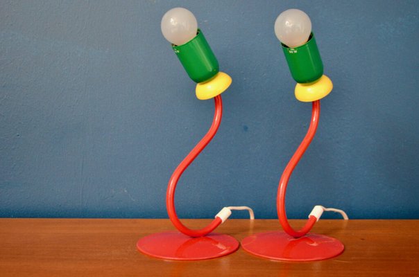 Table Lamps from Hesto, 1980s, Set of 2-AIU-1819375