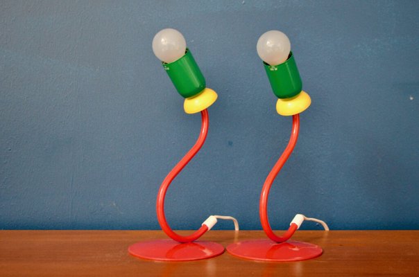 Table Lamps from Hesto, 1980s, Set of 2-AIU-1819375