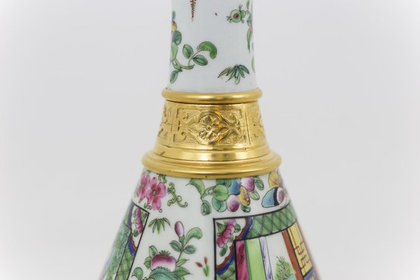 Table Lamps in Canton Porcelain, 1880s, Set of 2-CEJ-667514