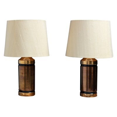 Table Lamps in Ceramic by Bitossi for Bergboms, 1970s, Set of 2-MJF-1392883