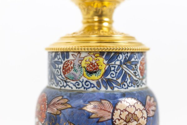 Table Lamps in Imari Porcelain and Gilt Bronze, 1880s-CEJ-996150