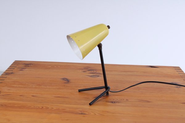 Table Lamps in Metal by Busquet for Hala, 1950s, Set of 3-XT-1442199