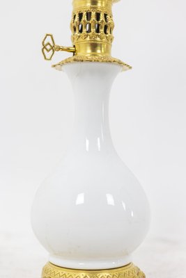 Table Lamps in White Porcelain and Bronze, 1880s, Set of 2-CEJ-1325365