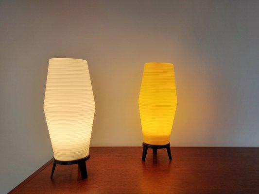 Table Lamps with Extra Shade, 1950s, Set of 3-NV-1110292