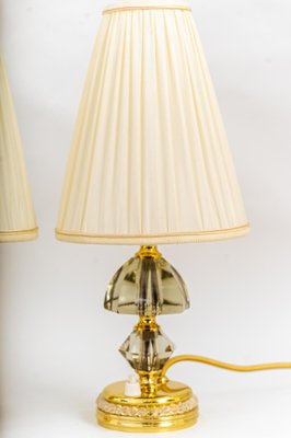 Table Lamps with Shades from Bakalowits & Söhne, Vienna, 1950s, Set of 2-SPD-1410896