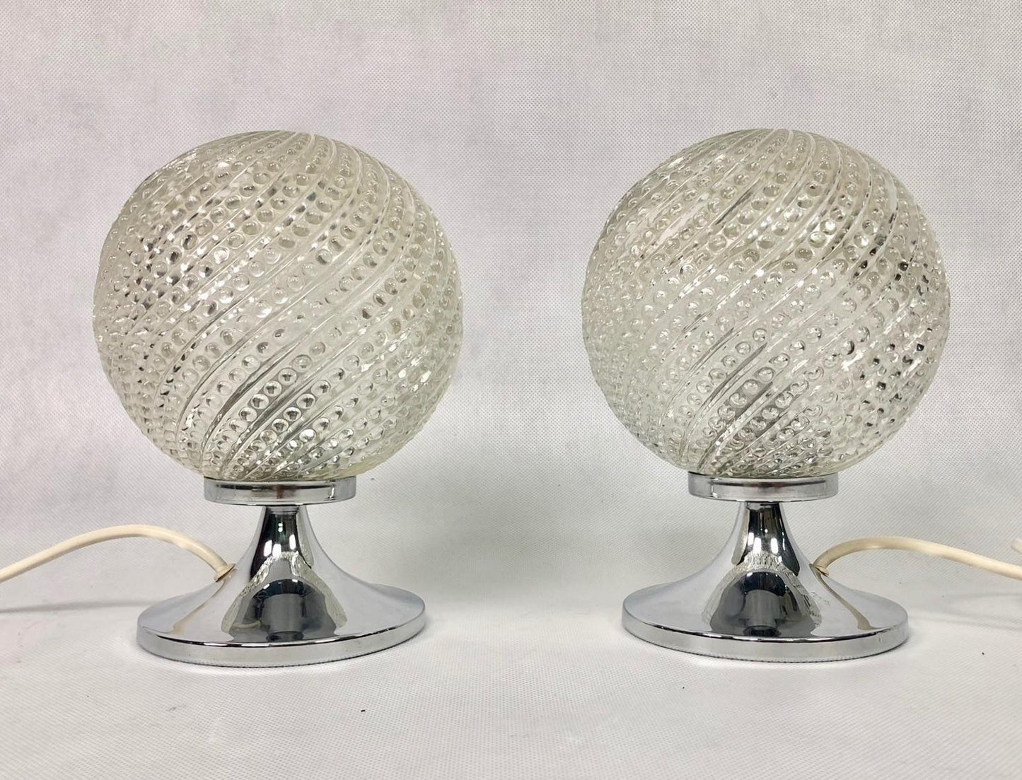 Table Lamps with Tulip Bases from Otto Leuchten, 1970s, Set of 2