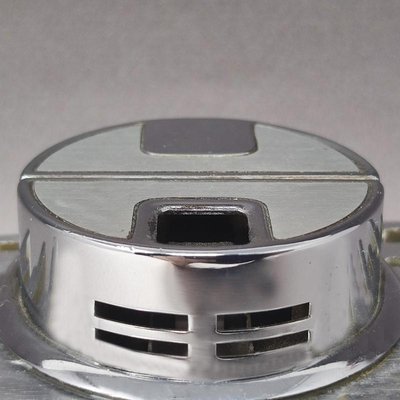 Table Lighter in Aluminium by Sarome, 1960s-QGR-1793507