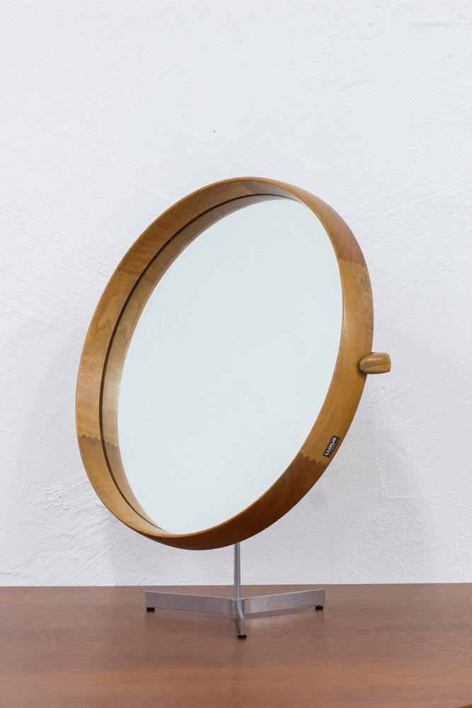 Table Mirror by Uno & Östen Kristiansson from Luxus, 1950s