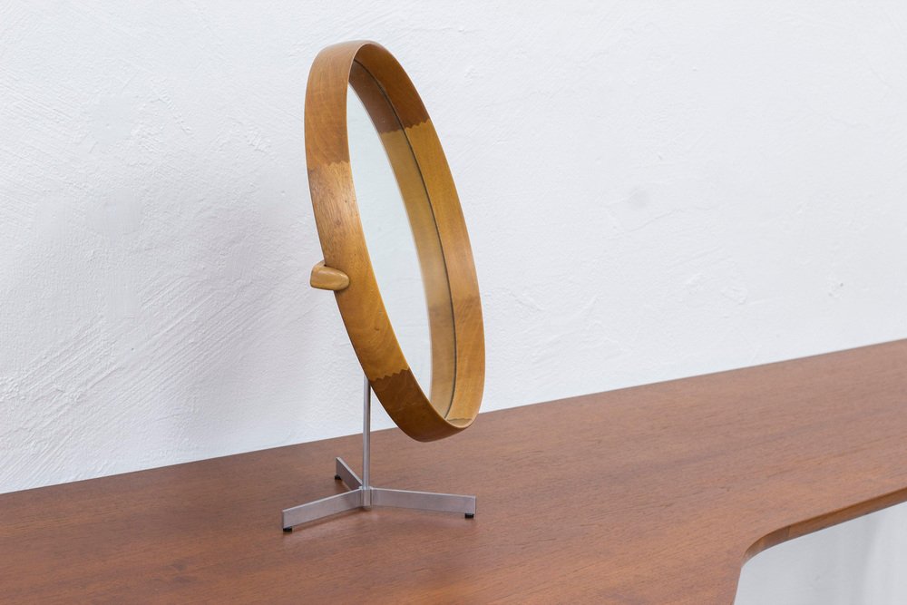 Table Mirror by Uno & Östen Kristiansson from Luxus, 1950s