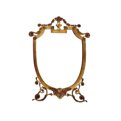 Table Mirror in Brass, 1940s-TOI-1803026