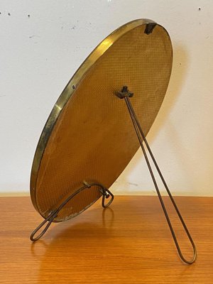 Table Mirror in Brass, 1950s-NPC-1719497