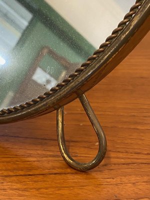 Table Mirror in Brass, 1950s-NPC-1719497