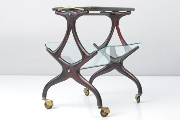 Table on Castors by Cesare Lacca for Cassina, 1950s-LOB-820210