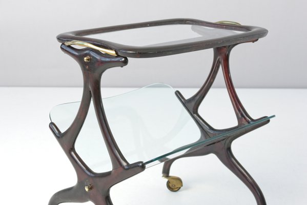 Table on Castors by Cesare Lacca for Cassina, 1950s-LOB-820210