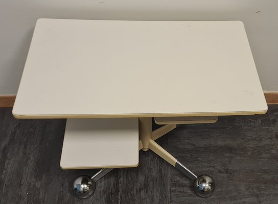 Table on Wheels y Allegri Parma Bianco-RPW-1742895