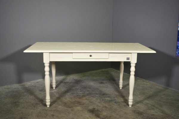 Table with Brushed Spruce Extensions-KNM-1138197