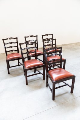 Table with Naval Chairs, 1980, Set of 7-KNM-1741597