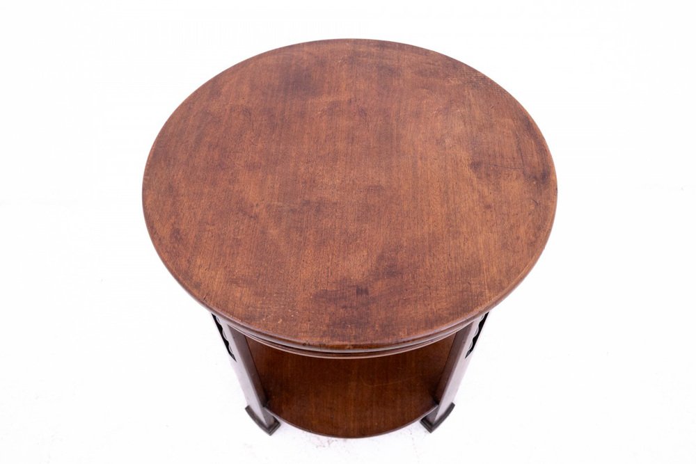 Table with Round Top by H. Pander & Zonen, the Netherlands, 1930s