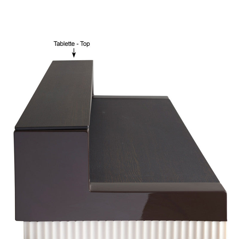 Accessories for bar counter Cordiale by Slide #Top / Wenge matched profile