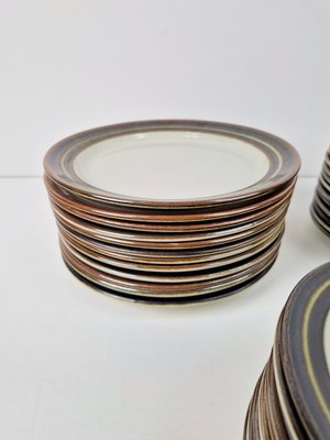 Tableware by Anja Jaatinen-Winquist for Arabia Finland, 1970s, Set of 48-AXJ-2036042