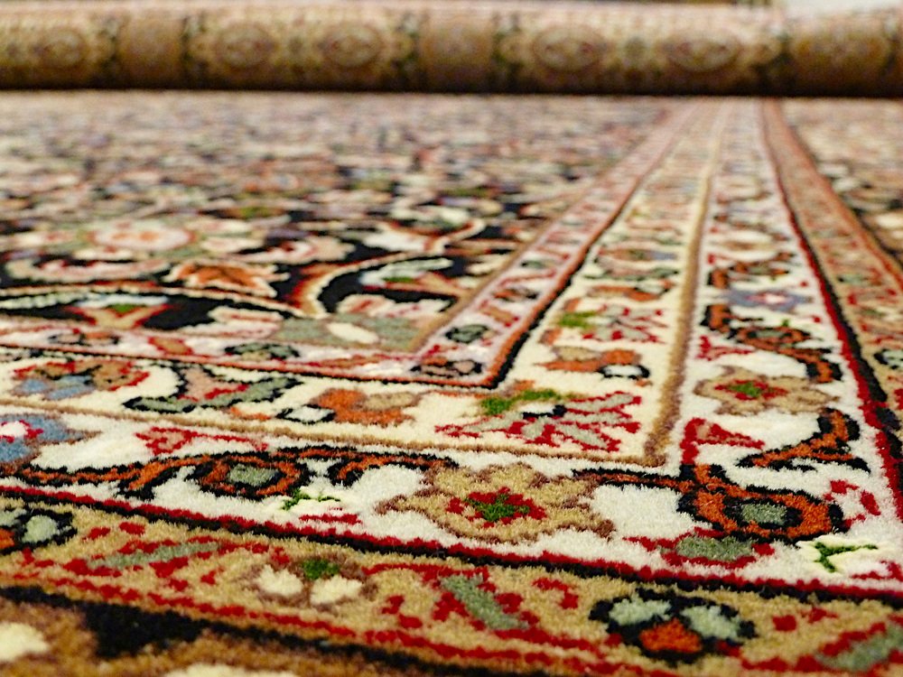 Tabriz Gombad Rug, 1990s