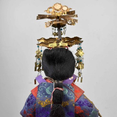 Taishō Decorative Hina Ningyo Empress Doll, Japan, 1920s-DWL-1807061