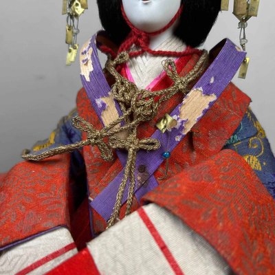 Taishō Decorative Hina Ningyo Empress Doll, Japan, 1920s-DWL-1807061