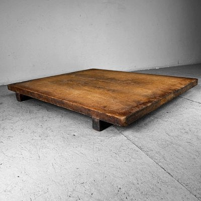 Taishō Era Low Cutting Board Table, Japan, 1920s-DWL-1816204