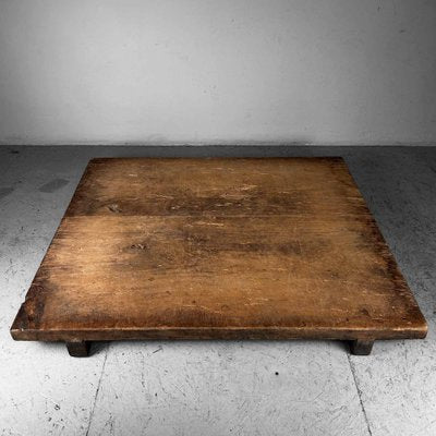 Taishō Era Low Cutting Board Table, Japan, 1920s-DWL-1816204