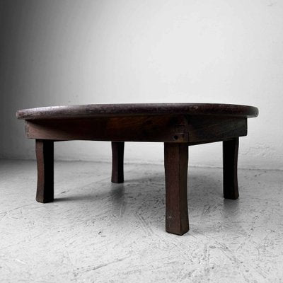 Taishō Era Low Round Table, Japan, 1920s-DWL-1780648