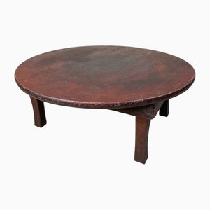 Taishō Era Low Round Table, Japan, 1920s-DWL-1780648